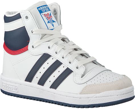 adidas hoge sneakers wit|best white Adidas shoes.